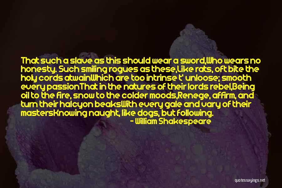 Snow And Dogs Quotes By William Shakespeare Snow And Dogs Quotes By William Shakespeare