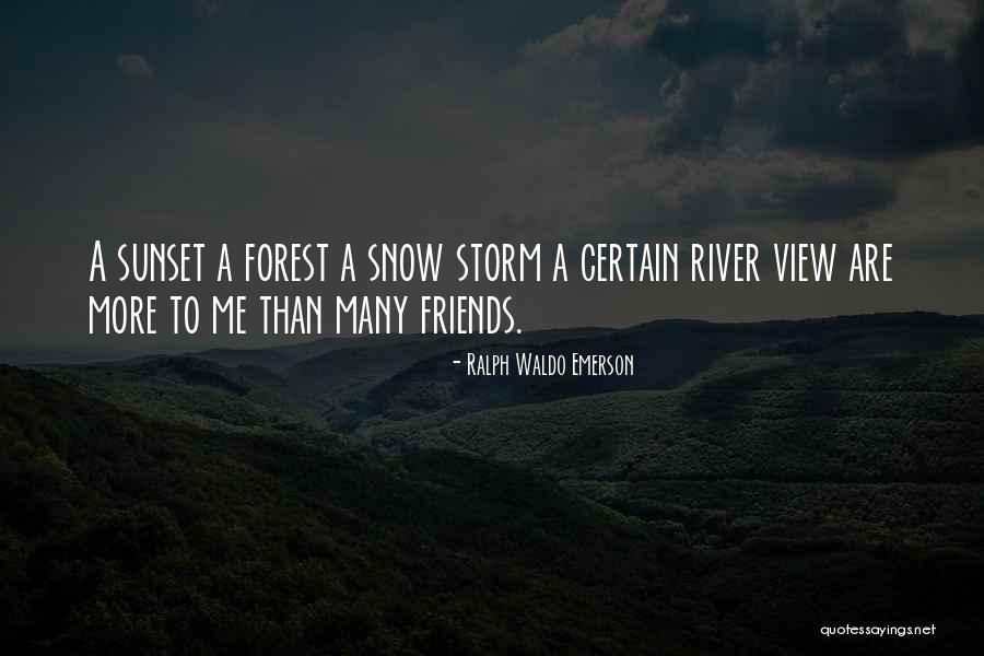 Snow And Sunset Quotes By Ralph Waldo Emerson Snow And Sunset Quotes By Ralph Waldo Emerson