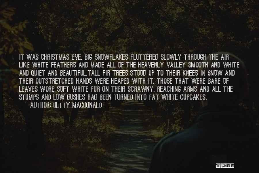 Snow And Trees Quotes By Betty MacDonald