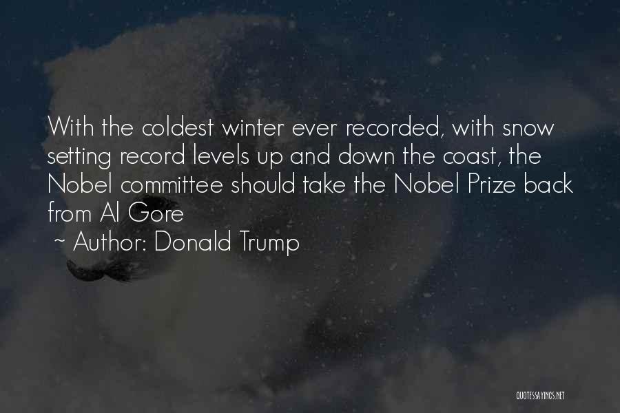 Snow And Winter Quotes By Donald Trump