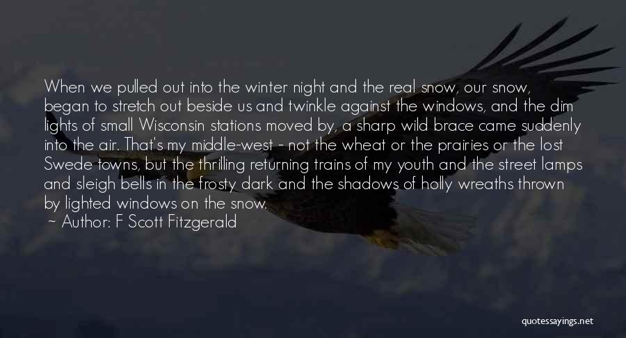 Snow And Winter Quotes By F Scott Fitzgerald