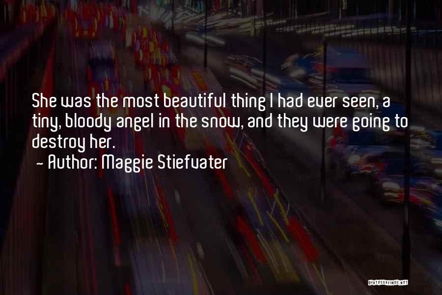 Snow And Winter Quotes By Maggie Stiefvater