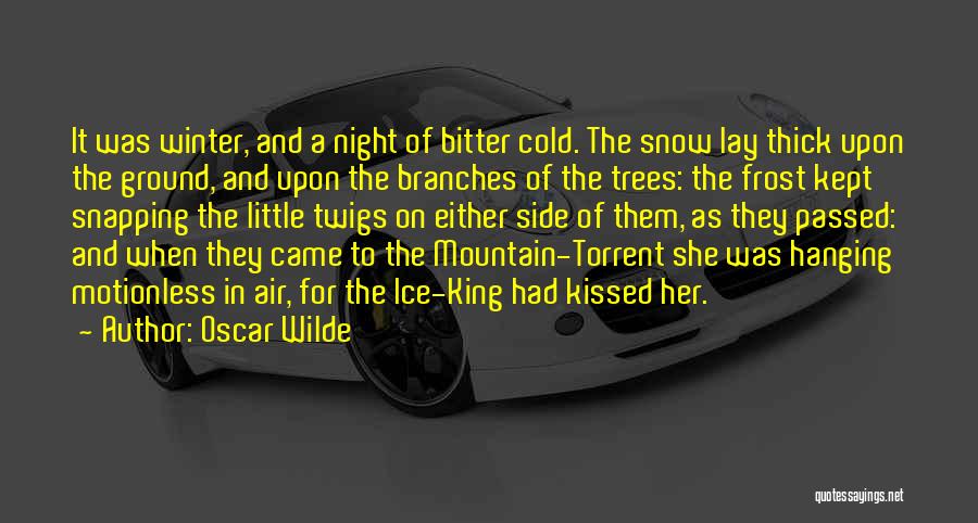 Snow And Winter Quotes By Oscar Wilde