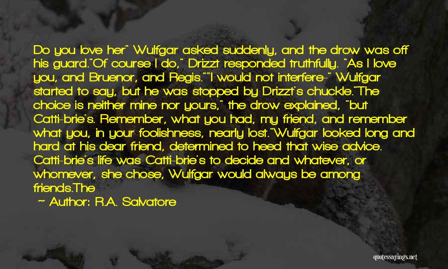 Snow And Winter Quotes By R.A. Salvatore