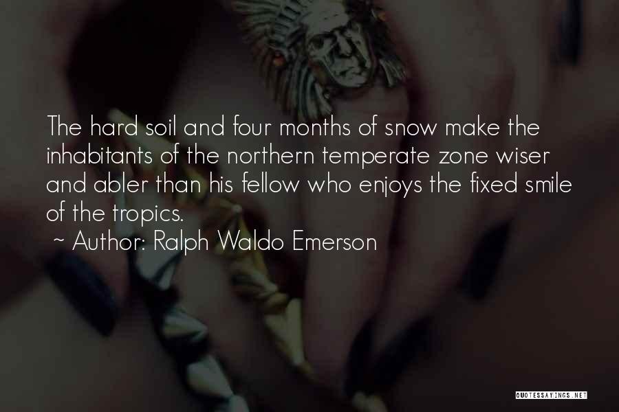 Snow And Winter Quotes By Ralph Waldo Emerson