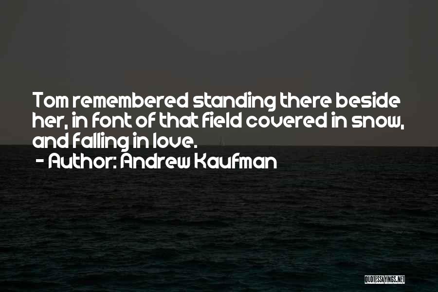 Snow Falling Quotes By Andrew Kaufman