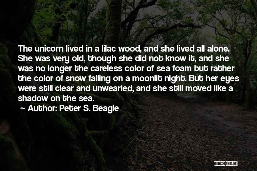Snow Falling Quotes By Peter S. Beagle