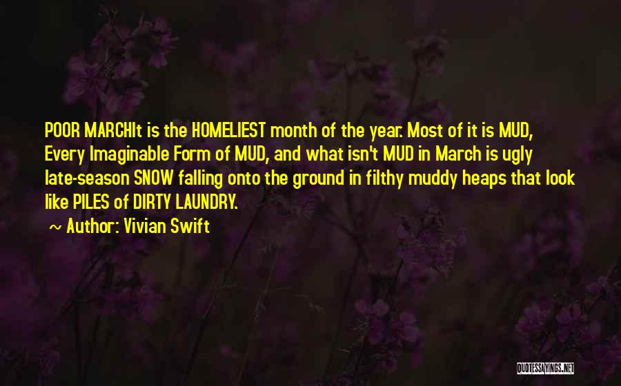 Snow Falling Quotes By Vivian Swift