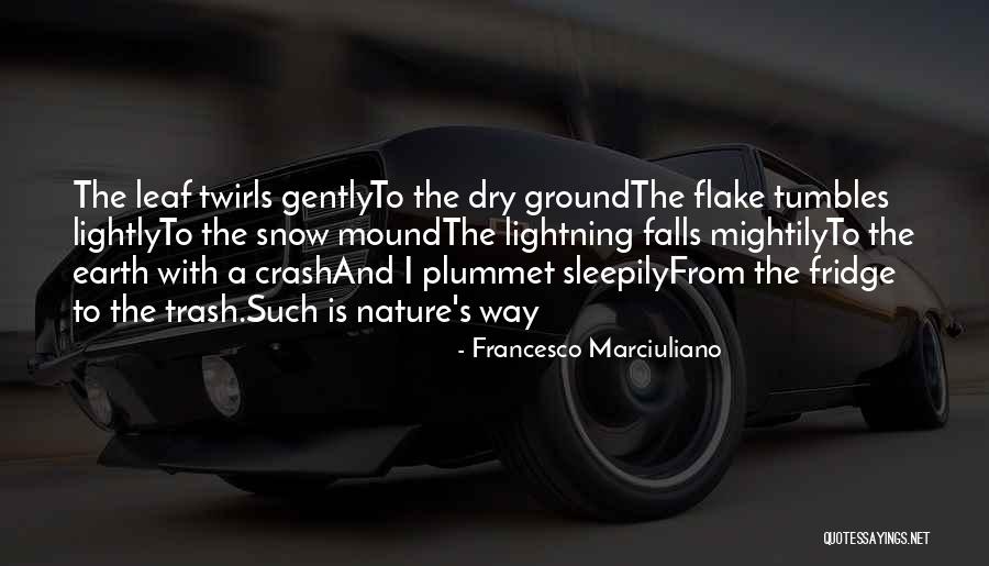 Snow Falls Quotes By Francesco Marciuliano Snow Falls Quotes By Francesco Marciuliano