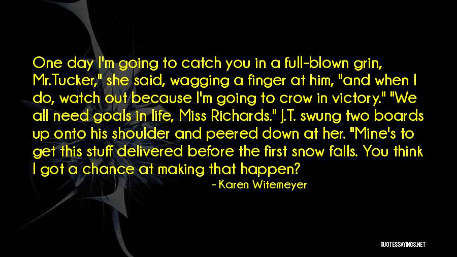 Snow Falls Quotes By Karen Witemeyer Snow Falls Quotes By Karen Witemeyer