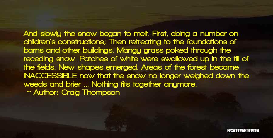 Snow Forest Quotes By Craig Thompson