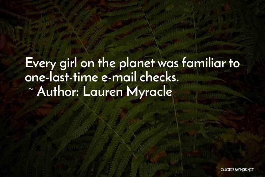 Snow Girl Quotes By Lauren Myracle