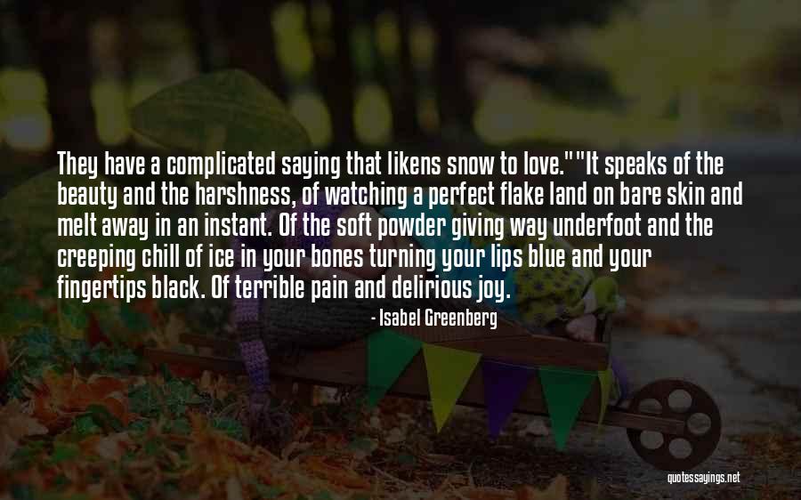Snow Land Quotes By Isabel Greenberg Snow Land Quotes By Isabel Greenberg