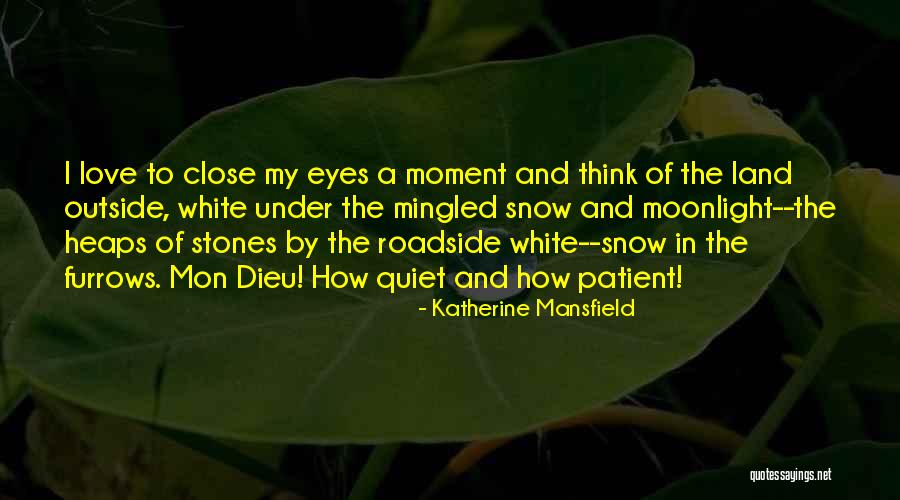 Snow Land Quotes By Katherine Mansfield