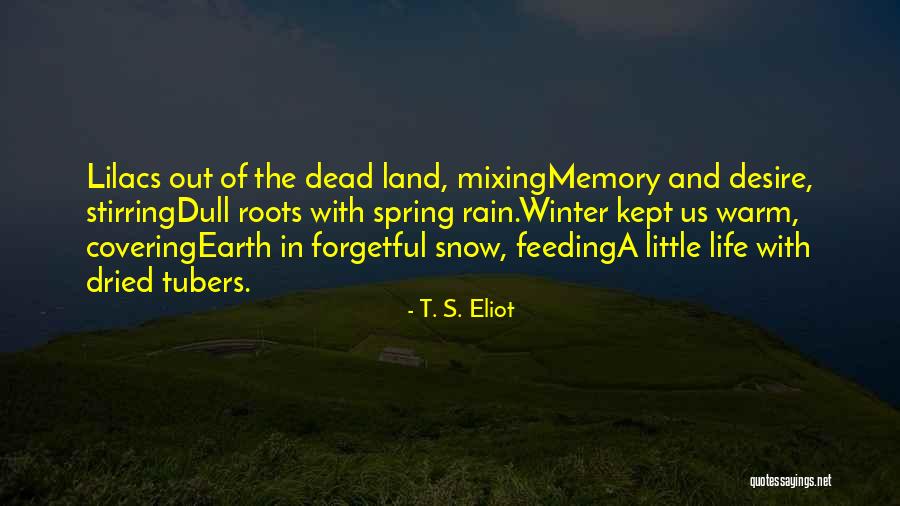 Snow Land Quotes By T. S. Eliot Snow Land Quotes By T. S. Eliot