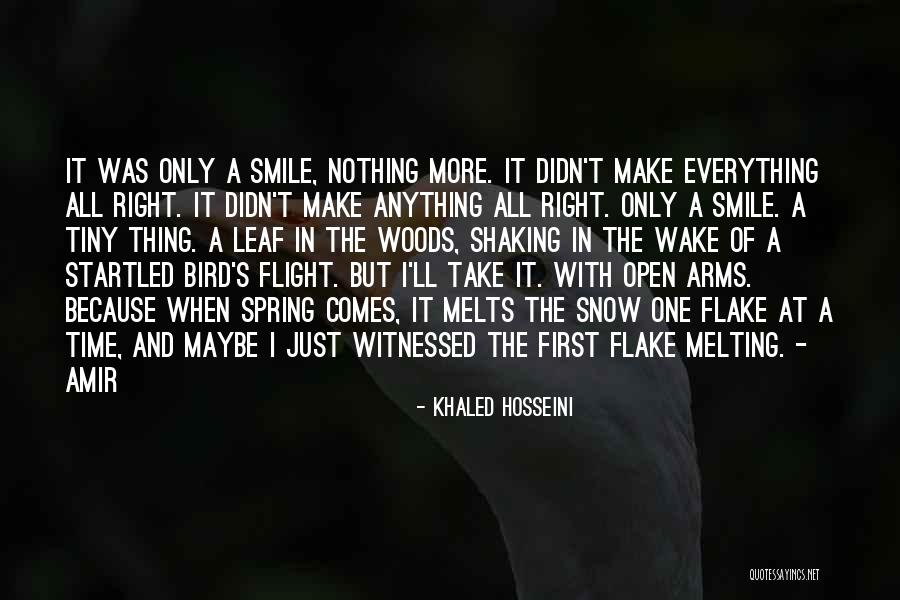 Snow Melts Quotes By Khaled Hosseini Snow Melts Quotes By Khaled Hosseini