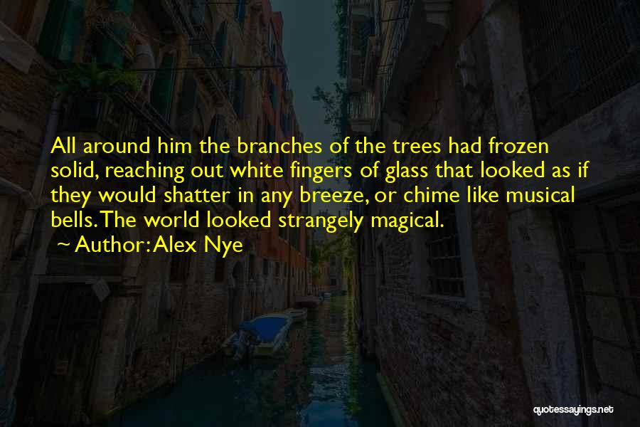 Snow On Branches Quotes By Alex Nye