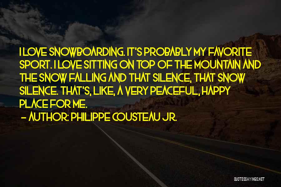 Snow Sports Quotes By Philippe Cousteau Jr.