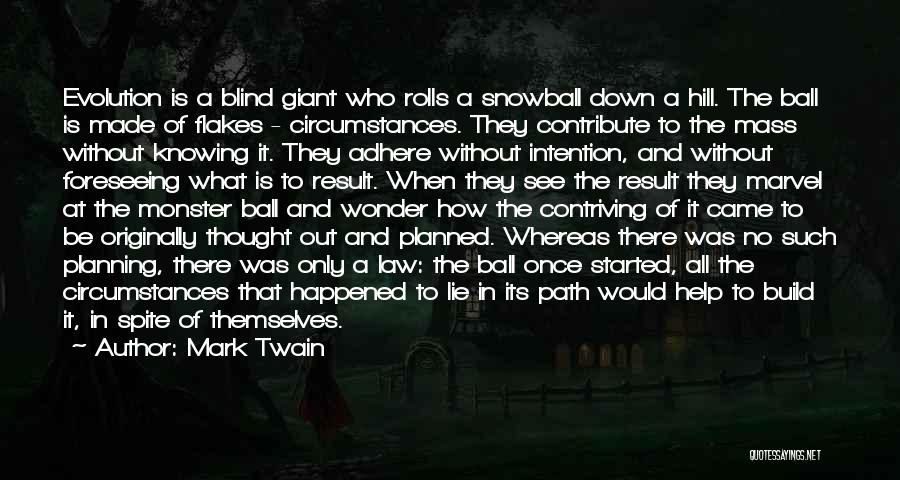 Snowball Quotes By Mark Twain