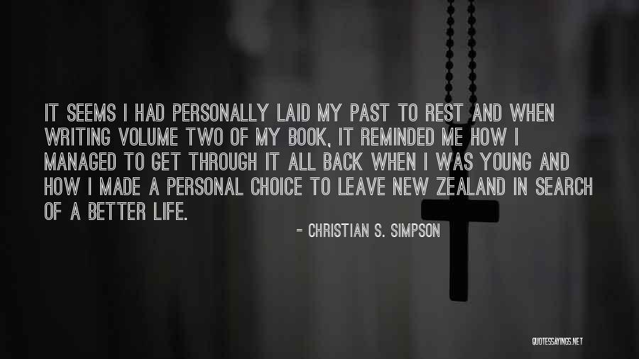 Snowboarder Chased Quotes By Christian S. Simpson Snowboarder Chased Quotes By Christian S. Simpson