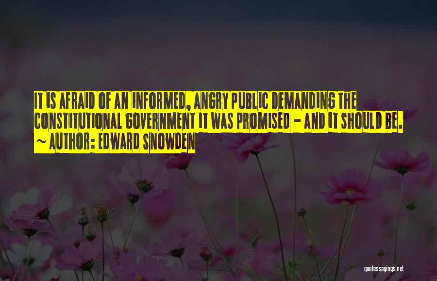 Snowden Quotes By Edward Snowden