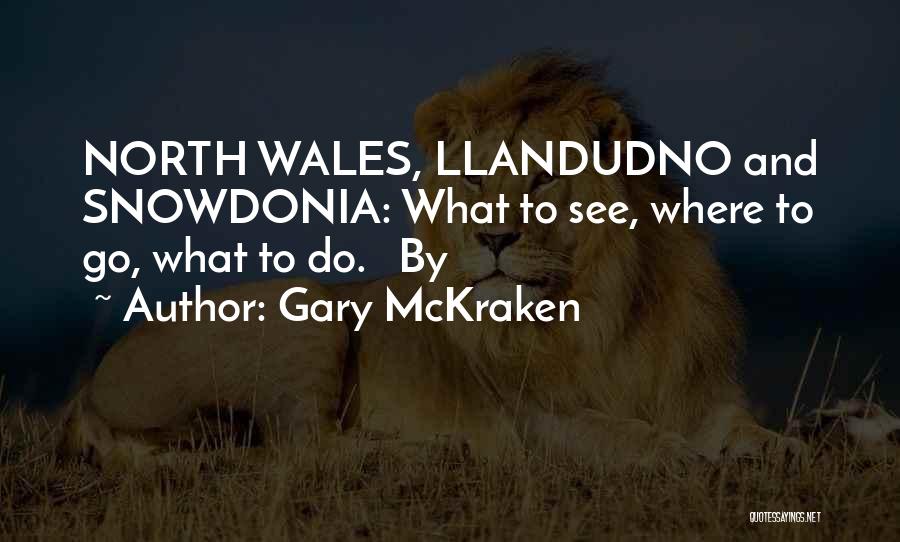 Snowdonia Quotes By Gary McKraken