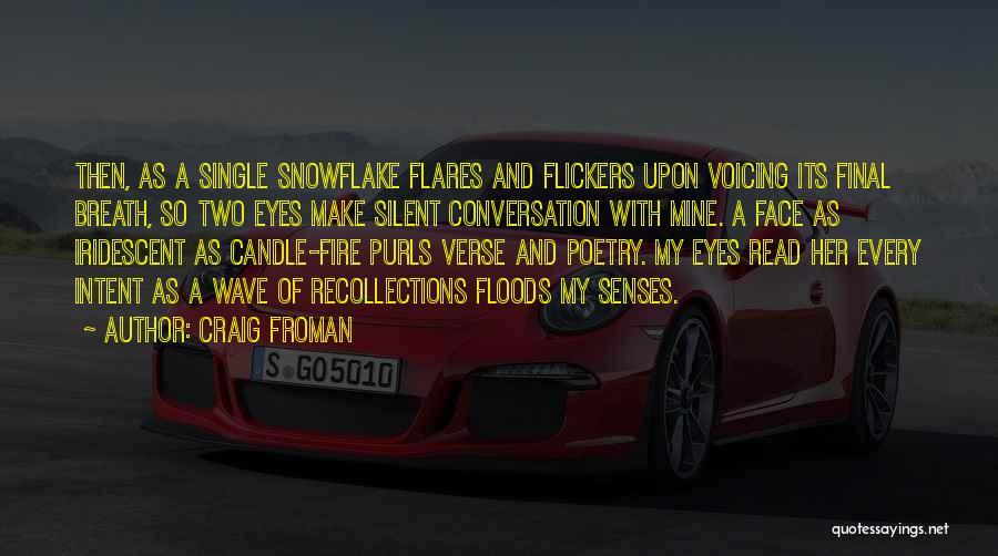 Snowflake Quotes By Craig Froman
