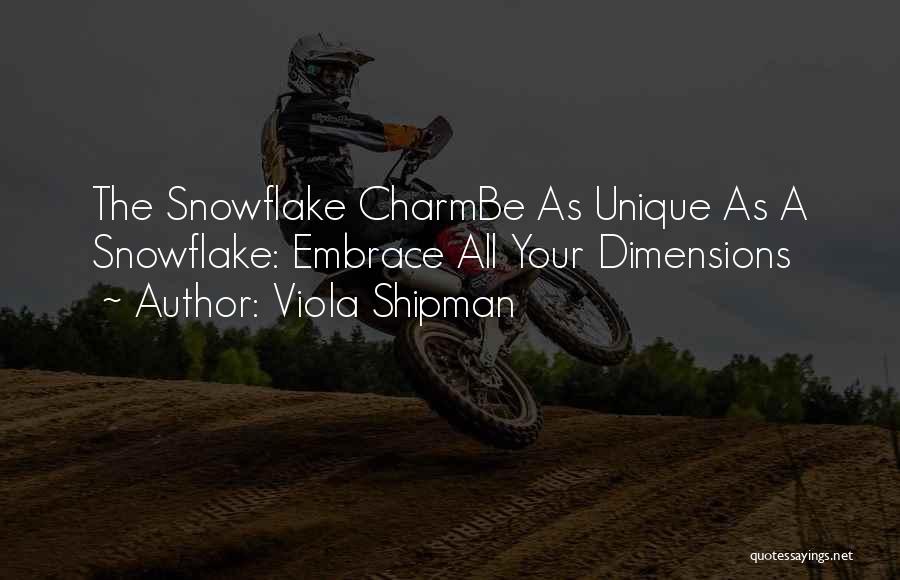 Snowflakes And Love Quotes By Viola Shipman