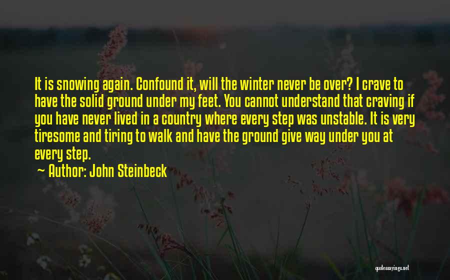 Snowing Quotes By John Steinbeck