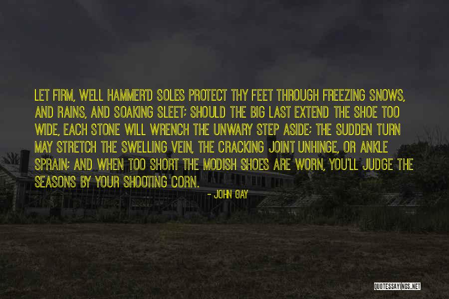 Snows Quotes By John Gay Snows Quotes By John Gay