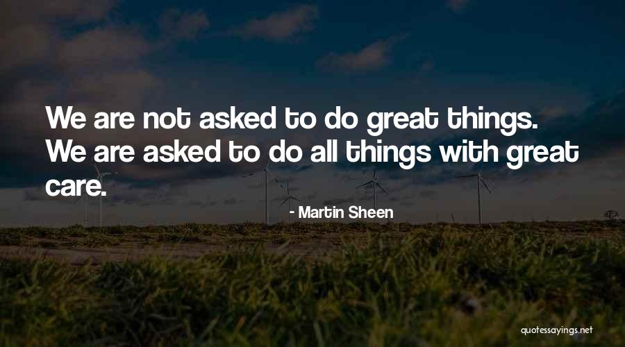 Snuffling Mat Quotes By Martin Sheen Snuffling Mat Quotes By Martin Sheen