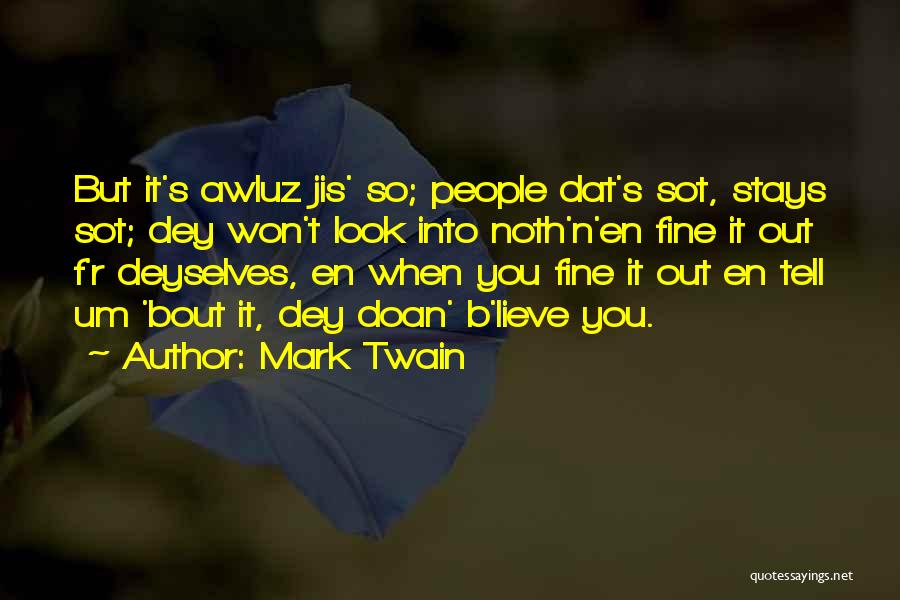 So B It Quotes By Mark Twain