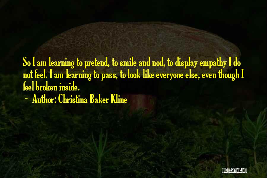 So Broken Inside Quotes By Christina Baker Kline