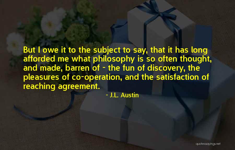 So Co Quotes By J.L. Austin So Co Quotes By J.L. Austin