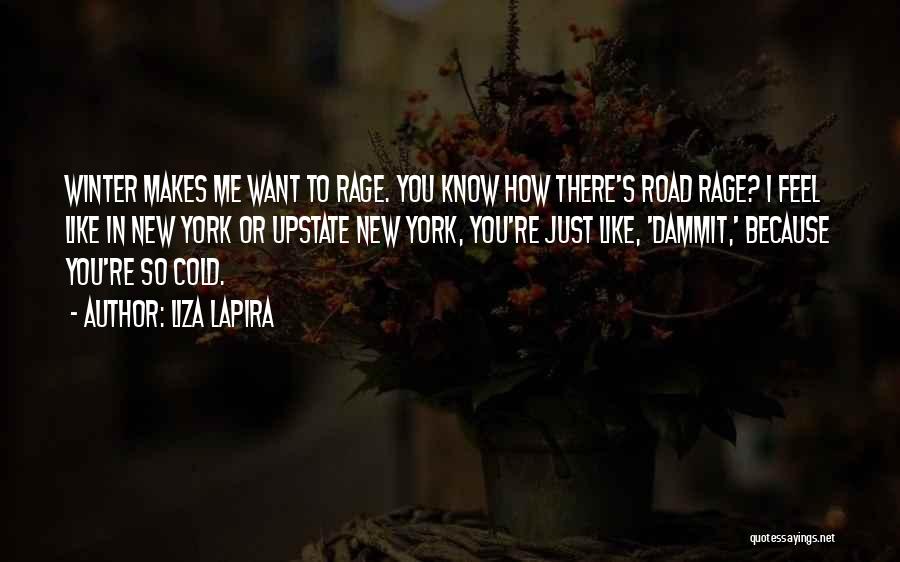 So Cold Winter Quotes By Liza Lapira