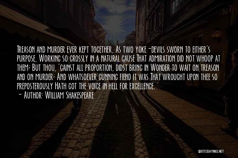 So Cunning Quotes By William Shakespeare