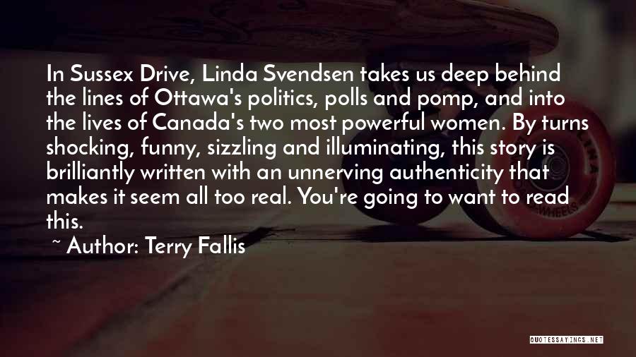 So Deep Funny Quotes By Terry Fallis