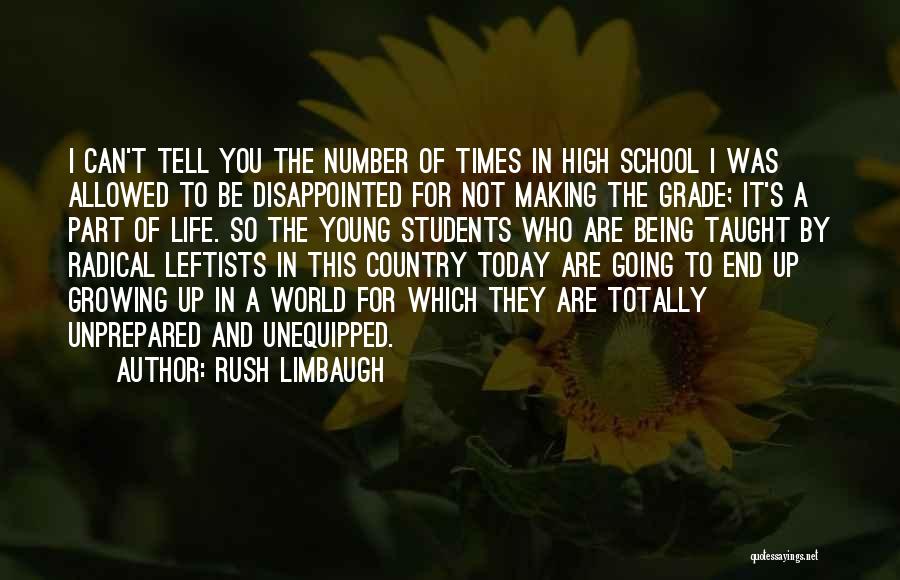 So Disappointed In You Quotes By Rush Limbaugh