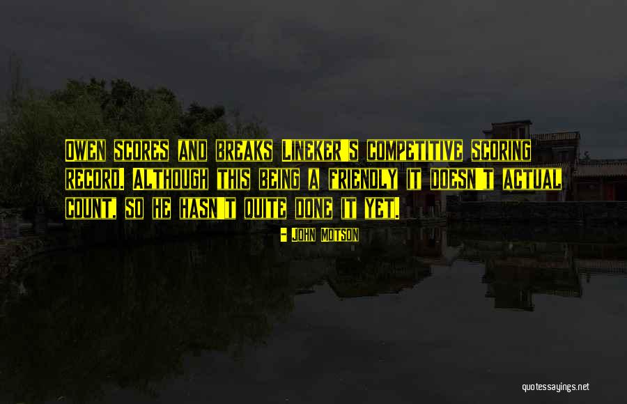 So Done Quotes By John Motson So Done Quotes By John Motson
