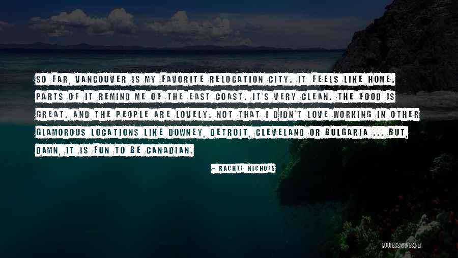 So Far Love Quotes By Rachel Nichols So Far Love Quotes By Rachel Nichols