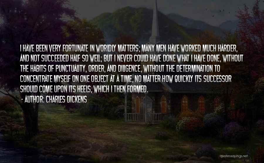 So Fortunate Quotes By Charles Dickens