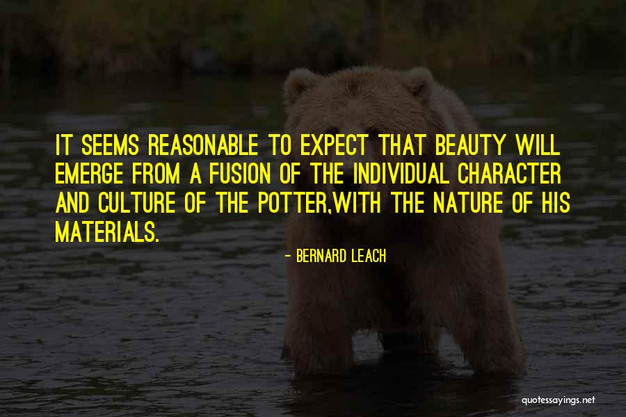 So Fusion Quotes By Bernard Leach So Fusion Quotes By Bernard Leach