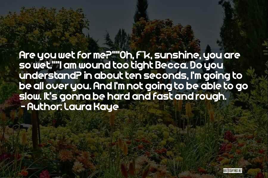 So Hard To Understand Quotes By Laura Kaye
