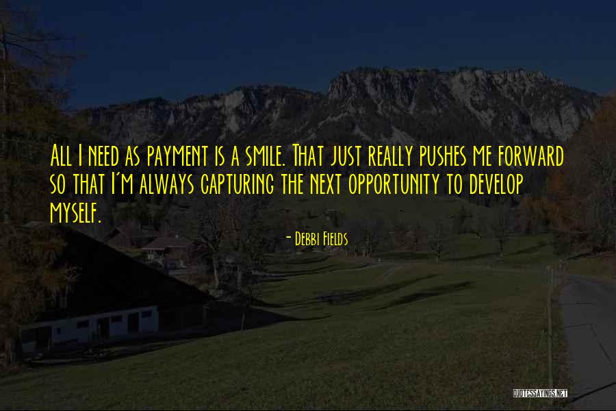 So Just Smile Quotes By Debbi Fields