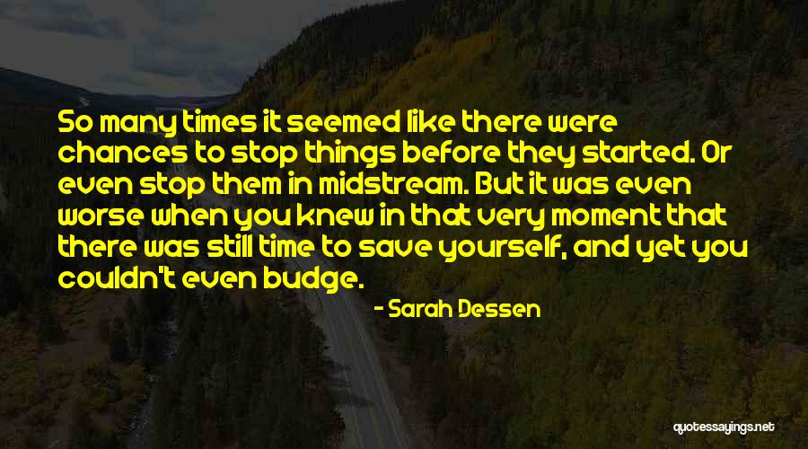 So Many Chances Quotes By Sarah Dessen