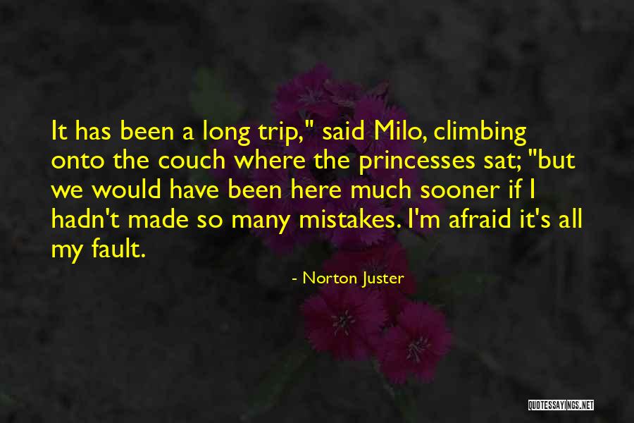 So Many Mistakes Quotes By Norton Juster