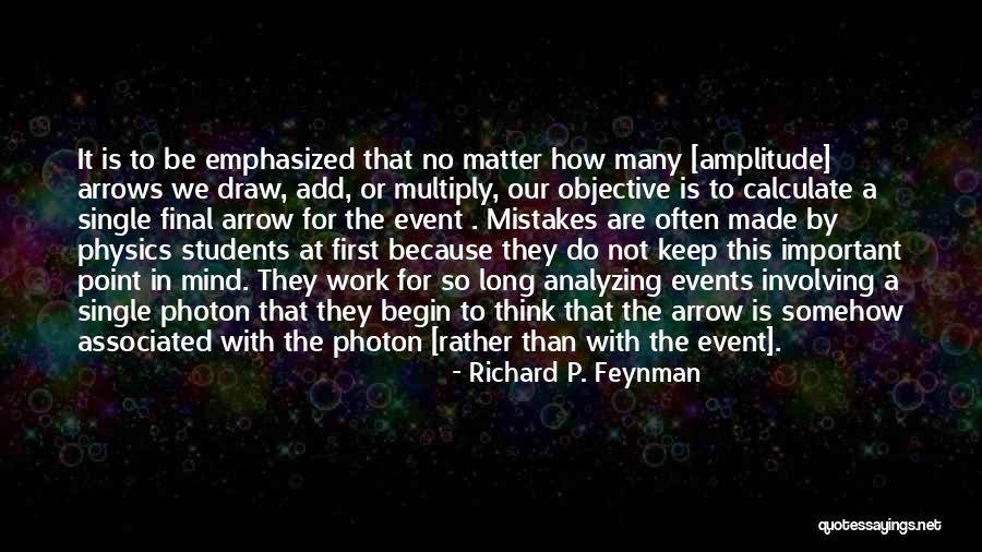So Many Mistakes Quotes By Richard P. Feynman So Many Mistakes Quotes By Richard P. Feynman