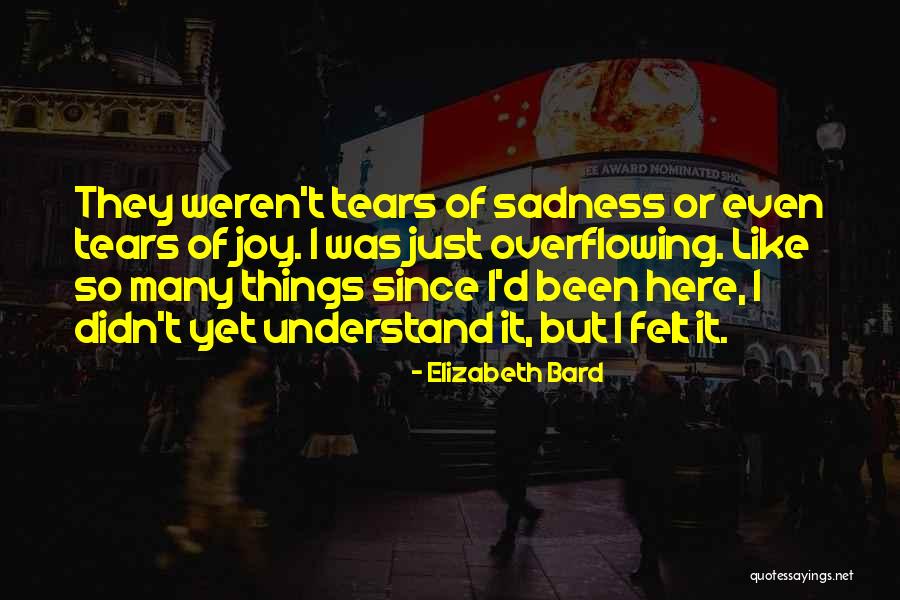 So Many Tears Quotes By Elizabeth Bard So Many Tears Quotes By Elizabeth Bard