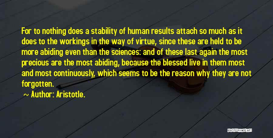 So Much Blessed Quotes By Aristotle.
