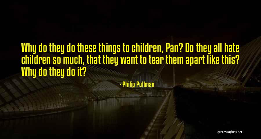 So Much Hate Quotes By Philip Pullman